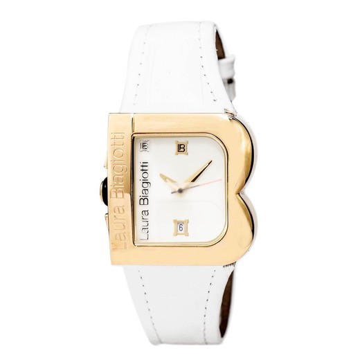 Reloj Laura Biagiotti Mujer LB0001L-08 Piel Blanco