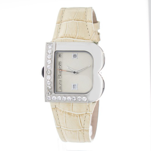 Reloj Laura Biagiotti Mujer LB0001L-11Z Acero Beige