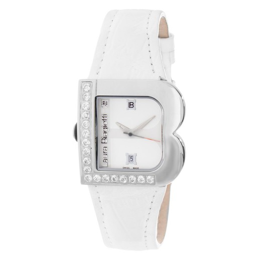 Reloj Laura Biagiotti Mujer LB0001L-BL Piel Blanco