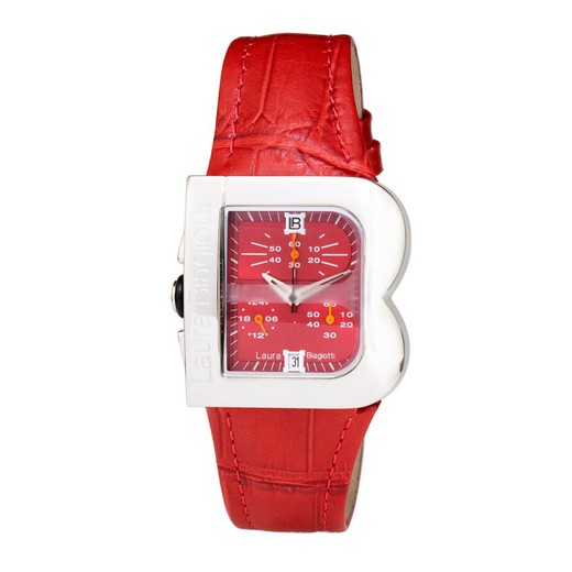 Reloj Laura Biagiotti Mujer LB0002L-05 Piel Rojo