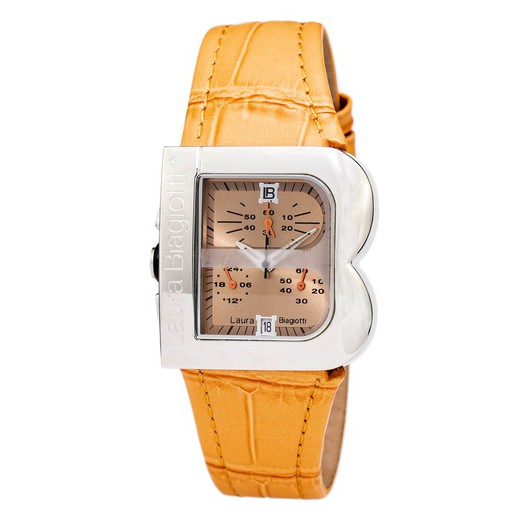 Reloj Laura Biagiotti Mujer LB0002L-06 Piel Naranja