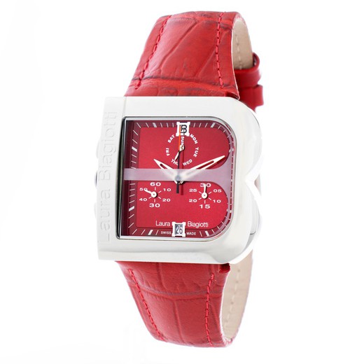 Reloj Laura Biagiotti Mujer LB0002L-RC Piel Rojo