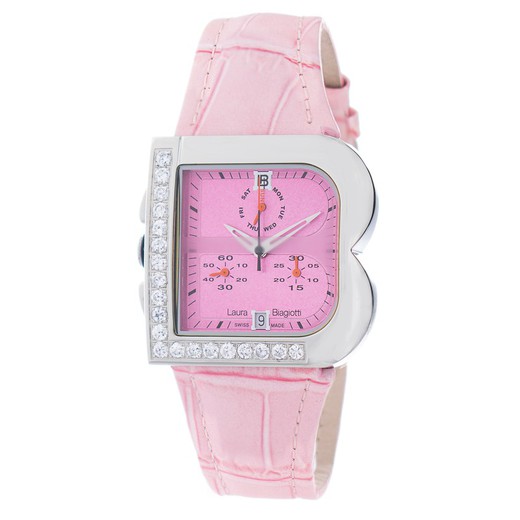 Reloj Laura Biagiotti Mujer LB0002L-ROZ Piel Rosa