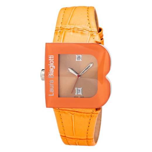 Reloj Laura Biagiotti Mujer LB0037L-NA Piel Naranja