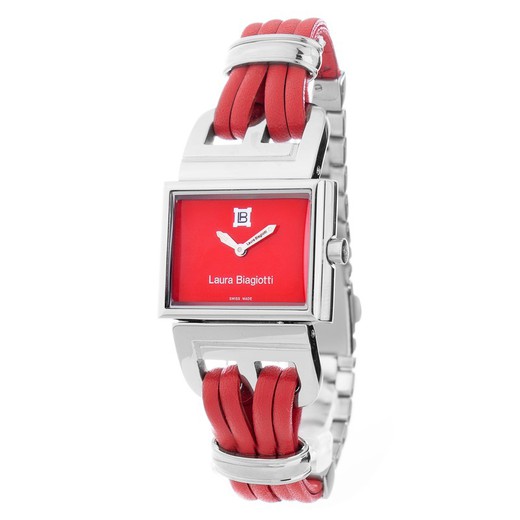 Reloj Laura Biagiotti Mujer LB0046L-03 Piel Rojo