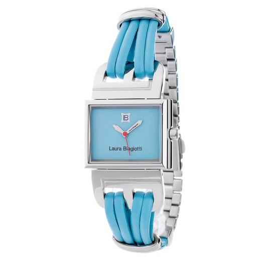 Reloj Laura Biagiotti Mujer LB0046L-06 Piel  Bicolor  Acero Azul