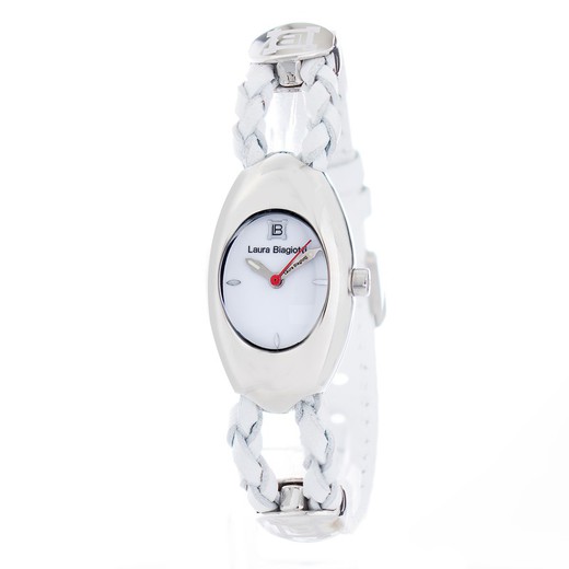 Reloj Laura Biagiotti Mujer LB0056L-03 Piel Blanco