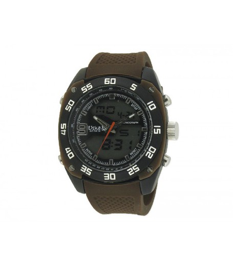 Reloj Liska Hombre LW1033-8 Sport Marrón Analógico Digital