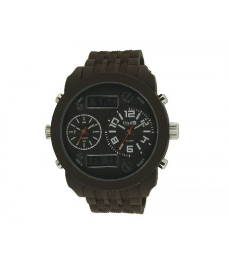 Reloj Liska Hombre LW1041-8 Sport Marrón Analógico Digital