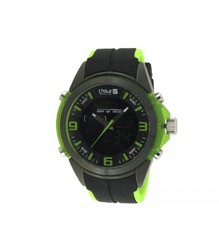 Reloj Liska Hombre LW1047-9 Sport Verde Bicolor Negro Analógico Digital