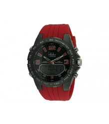 Reloj Liska Hombre LW1068-4 Sport Rojo Bicolor Negro Analógico Digital