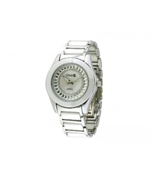 Reloj Liska Mujer LWC101-1 Acero Cerámica Blanca