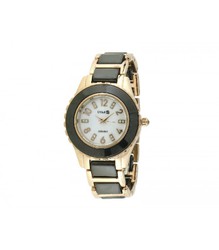 Reloj Liska Mujer LWC105-4 Dorado Cerámica Negra