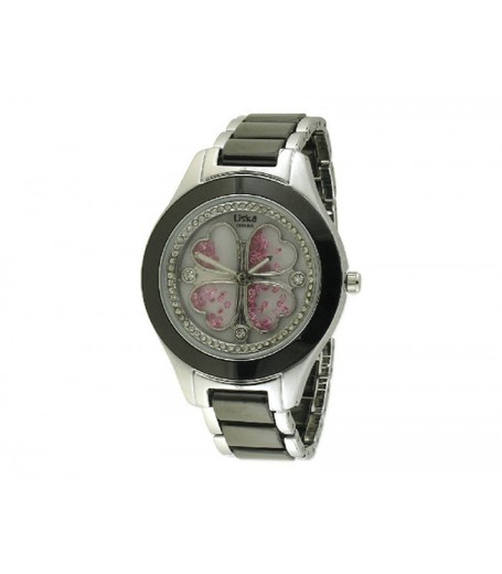 Reloj Liska Mujer LWC110-2 Acero Cerámica Negra