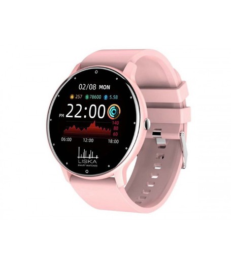 Reloj Liska Smartwatch SV-43DF-3 Sport Rosa Bt Call