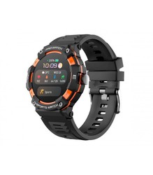 Reloj Liska Smartwatch SV-45HB-2 Sport Negro Bicolor Naranja Bt Call