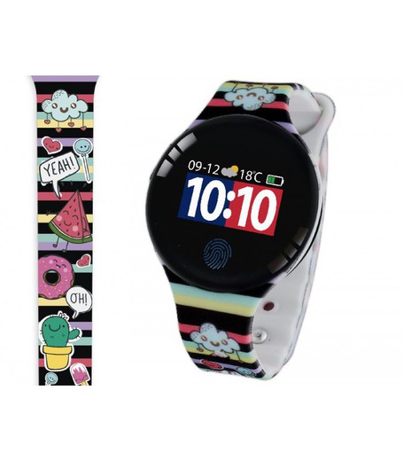 Reloj Liska Smartwatch SV-LSK5-N Sport Multicolor Dibujos