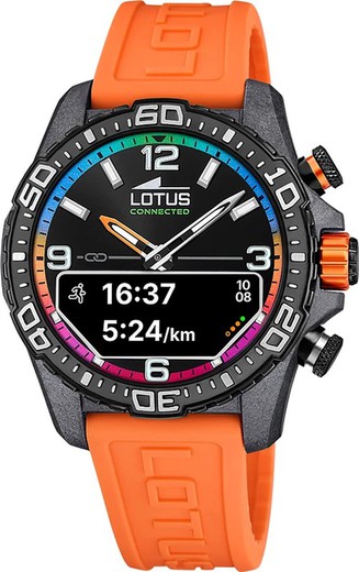 Reloj Lotus Connected 20000/7 Smartwatch Sport Naranja
