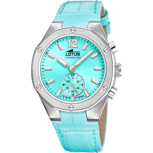 Reloj Lotus Connected Mujer 18972/4 Piel Turquesa