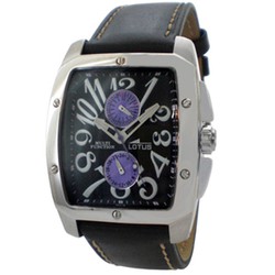 Reloj Lotus Hombre 15415/2 Piel Negra