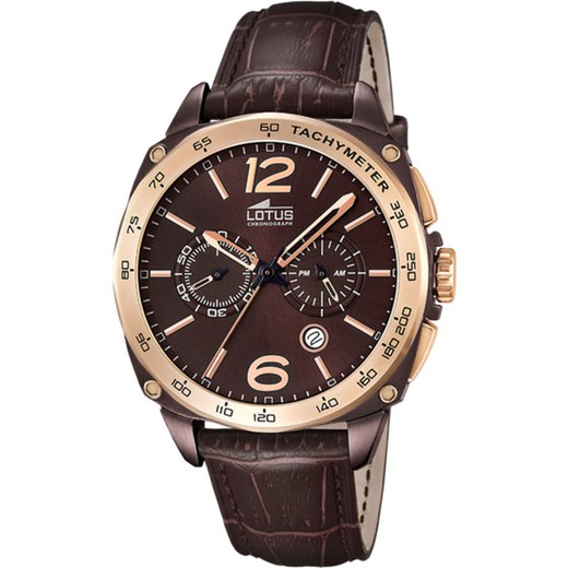 Montre Homme Lotus 18218/1 Cuir Marron