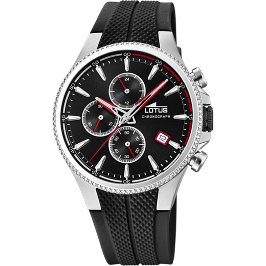 Rellotge Lotus Home 18621/2 Sport Negre Chrono