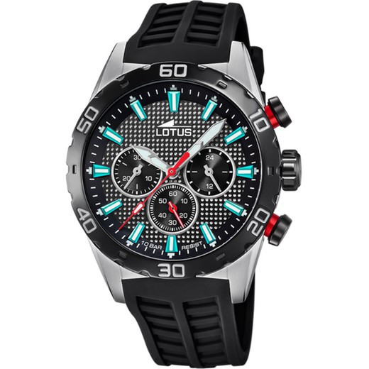 Lotus Herrenuhr 18677/E Sport Schwarz Chrono