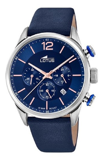 Lotus Men's Watch 18689/2 Blue Leather