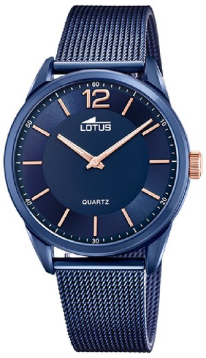 Relógio masculino Lotus 18735/1 em aço azul