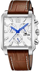 Relógio masculino Lotus 18851/1 couro marrom