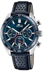 Relógio masculino Lotus 18915/2 couro azul