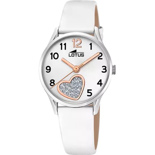 Reloj Lotus Infantil 18406/E Piel Blanco