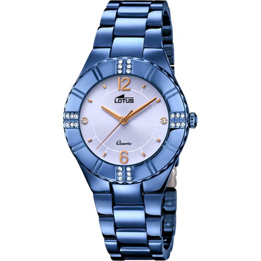 Reloj Lotus Mujer 18247/4 Acero Azul