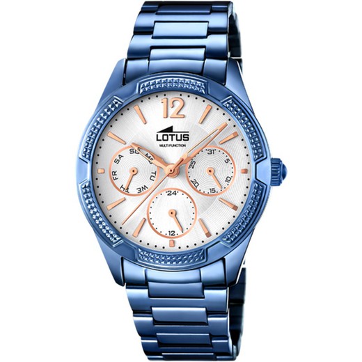 Reloj Lotus Mujer 18248/1 Acero Azul