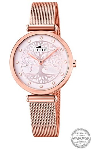 Damski zegarek Lotus 18710/2 Różowa stal