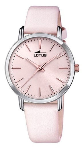 Relógio feminino Lotus 18738/2 couro rosa