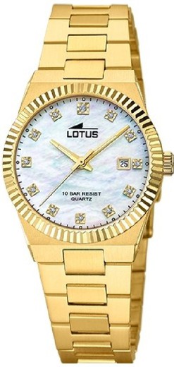 Damski zegarek Lotus 18840/1 ze złotej stali