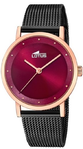 Γυναικείο ρολόι Lotus 18880/1 Μαύρο Ατσάλι