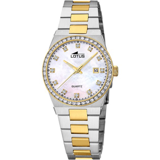 Reloj Lotus Mujer 18886/B Acero Bicolor Dorado