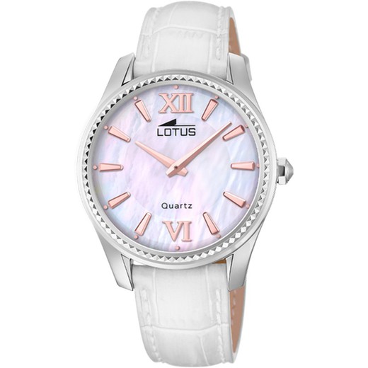 Reloj Lotus Mujer 18899/A Piel Blanco