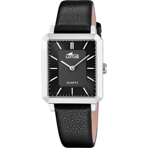 Reloj Lotus Mujer 18987/4 Piel Negra