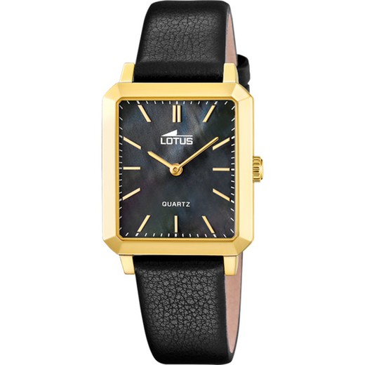 Reloj Lotus Mujer 18988/4 Piel Negro