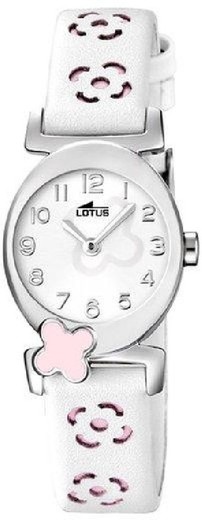 Reloj Lotus Niña 15949/2 Piel Blanca