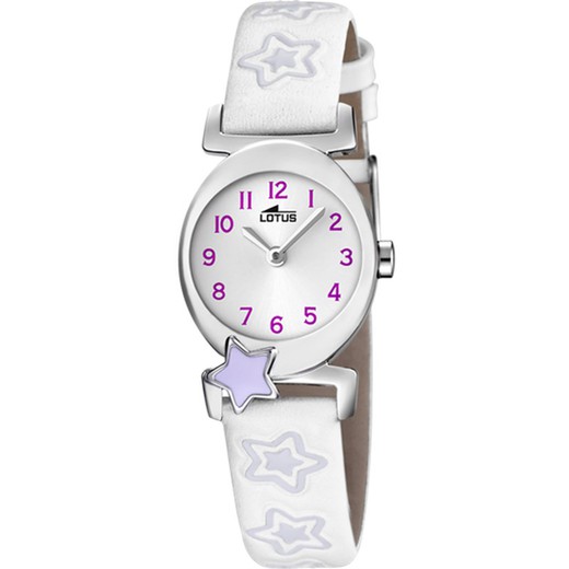 Reloj Lotus Niña 18173/3 Piel Blanca