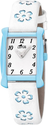 Reloj Lotus Niña 18255/3 Piel Blanca
