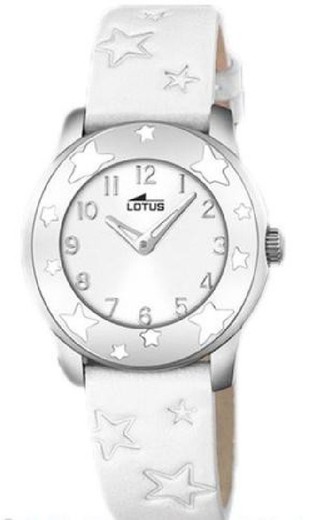 Reloj Lotus Niña 18274/1 Piel Blanca