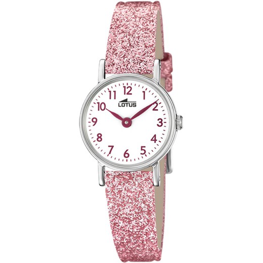 Relógio feminino Lotus 18409/B couro rosa