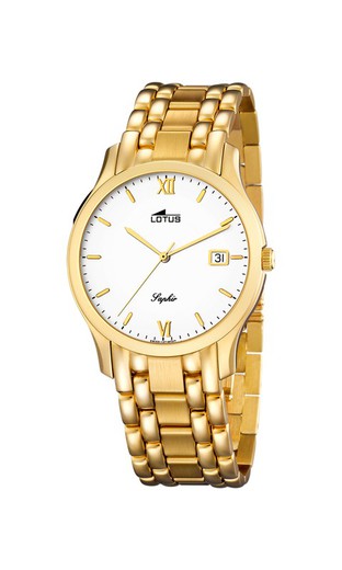 Relógio masculino Lotus em ouro 18kt 408/2