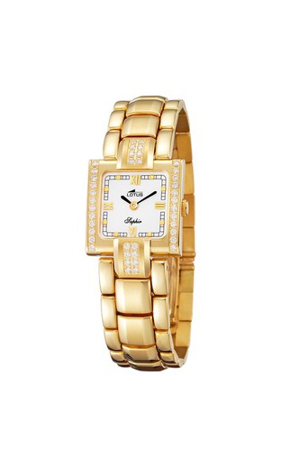 Reloj Lotus Oro 18kts Mujer 423/2 Diamantes