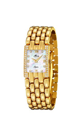 Reloj Lotus Oro 18kts Mujer 434/3 Diamantes